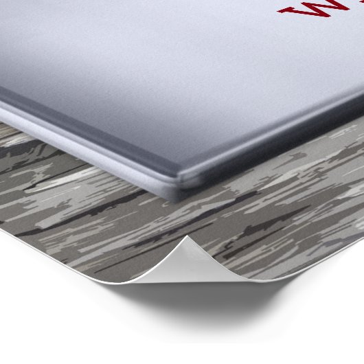 Isaiah 43:2 - Kunstdruck Poster (Ecke)