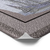 Isaiah 43:2 — Kunstdruck Poster (Ecke)