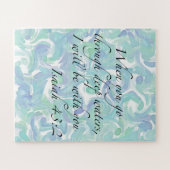 Isaiah 43:2 Wenn du gehst... Jigsaw Puzzle (Horizontal)
