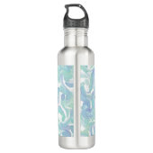 Isaiah 43:2 Wenn du gehst... Wasserflasche Edelstahlflasche (Rückseite)