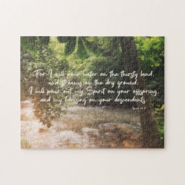 Isaiah 44 3 Puzzle #bibleverse #scripture