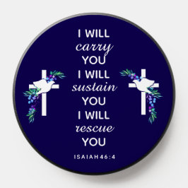 Isaiah 46:4 Inspirationskreuz PopSocket
