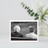 Isaiah 46:4 Selbst in deinem Alter bin ich das gle Postkarte (Stehend Vorderseite)