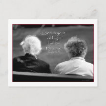 Isaiah 46:4 Selbst in deinem Alter bin ich das gle