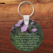 Isaiah 52:7 schlüsselanhänger (Vorderseite)