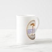 Isaiah 52:7 - Wie schön auf den Bergen Porzellantasse (Vorderseite Rechts)