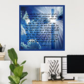 Isaiah 53:4-6 poster (Heimbüro)