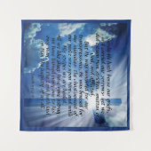 Isaiah 53:4-6 wandteppich (Vorderseite (Horizontal))