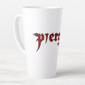 Isaiah 53:5 Er wurde durchbohrt Milchtasse (Linke Ecke)