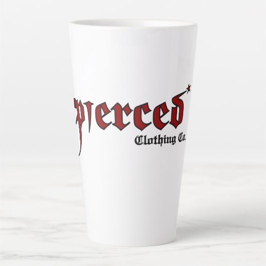 Isaiah 53:5 Er wurde durchbohrt Milchtasse (Vorderseite)