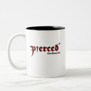 Isaiah 53:5 Er wurde durchbohrt Zweifarbige Tasse