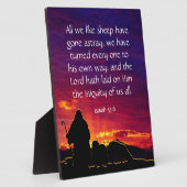 Isaiah 53:6 fotoplatte (Seite)