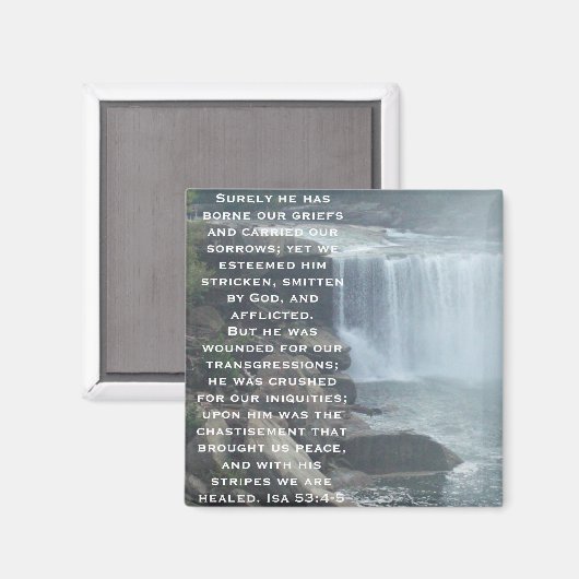 Isaiah 53 Collection Magnet (Vorderseite/Rückseite)