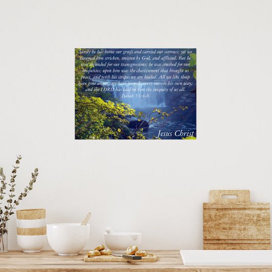 Isaiah 53 Collection Poster (Küche)