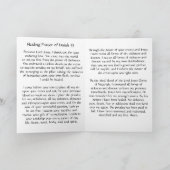 Isaiah 53 Gebet Card Dankeskarte (Innenseite)