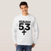 ISAIAH 53, MESSIANISCHE CHRISTLICHE T - SHIRT (Vorne ganz)