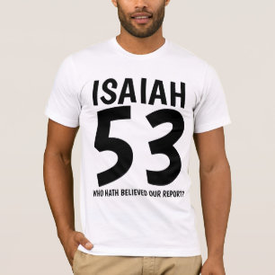ISAIAH 53 messianische jüdische Christliche T - Sh T-Shirt