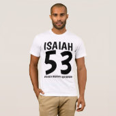 ISAIAH 53 messianische jüdische Christliche T - Sh T-Shirt (Vorne ganz)