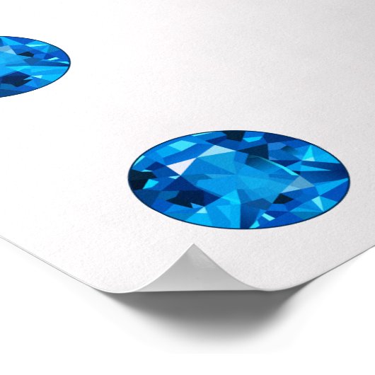 Isaiah 54:11-12 Poster (Ecke)