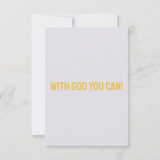 Isaiah 54:13 KJV Bible Scripture Pic Greeting Karte (Rückseite)