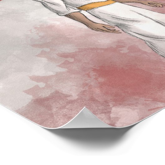 Isaiah 54:17 / Römer 8:28 Poster (Ecke)