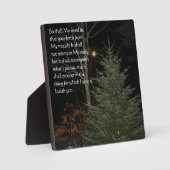 Isaiah 55:11 fotoplatte (Vorderseite)