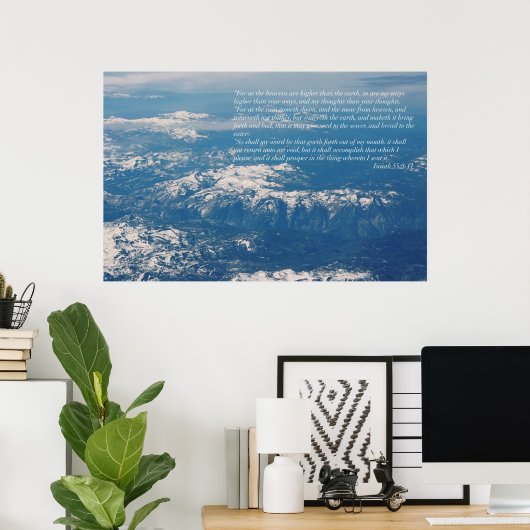 Isaiah 55 poster (Heimbüro)