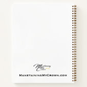 Isaiah 56:7- Haus des Gebet 8,5" x 11" Soft Cover Notizblock (Rückseite)