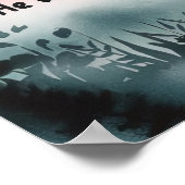 Isaiah 58:11 Christliches Poster (Ecke)