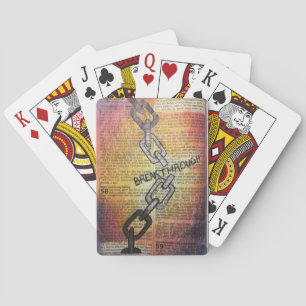 Isaiah 58:5-6 - "Durchbruch" Spielkarten