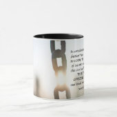 Isaiah 58:6 Eine Art Fasten, die ich ausgewählt ha Tasse (Zentrum)