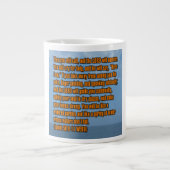 Isaiah 58:9-11 WEBU-Tasse Jumbo-Tasse (Vorderseite)