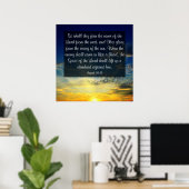 Isaiah 59:19 Poster (Heimbüro)