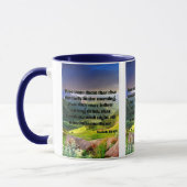 Isaiah 5:11 KJV Bible Scripture Pic Two-Tone Tasse (Links)