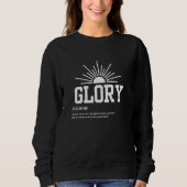 Isaiah 60:1 Frauenpullover Sweatshirt (Vorderseite)