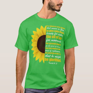 Isaiah 613 Beauty for Ashes Christlich T-Shirt