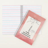 Isaiah 61:3 Spiral Notebook Notizblock (Innen)