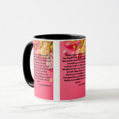 Isaiah 65:16 KJV Bible Scripture Pic Two-Tone Tasse (Vorderseite Links)