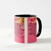 Isaiah 65:16 KJV Bible Scripture Pic Two-Tone Tasse (VorderseiteRechts)
