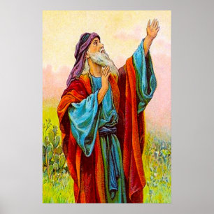 Isaiah 6 Isaiah Hört Gottes Voice Poster