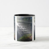 Isaiah 8:20 KJV Bible Scripture Pic Two-Tone Tasse (Zentrum)