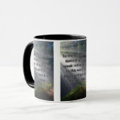 Isaiah 8:20 KJV Bible Scripture Pic Two-Tone Tasse (Vorderseite Links)