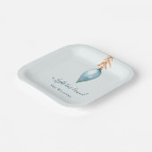 Isaiah 9:2 Custom Watercolor Christliche Weihnacht Pappteller (Gewinkelt)