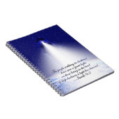 Isaiah 9:2 Weihnachts-Foto Notizblock (Rechte Seite)