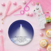 Isaiah 9:2 Weihnachts-Foto Pappteller (Party)