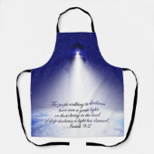 Isaiah 9:2 Weihnachts-Foto Schürze (Vorderseite)