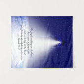 Isaiah 9:2 Weihnachts-Foto Wandteppich (Vorderseite (Horizontal))