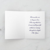 Isaiah 9:2 Weihnachtsgrüßkarte Feiertagskarte (Innenseite)