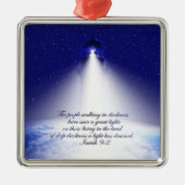 Isaiah 9:2 Weihnachtsschmuck (Vorne)