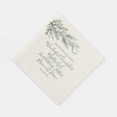 Isaiah 9:6 Bibelschrift Elegante Weihnachten Serviette